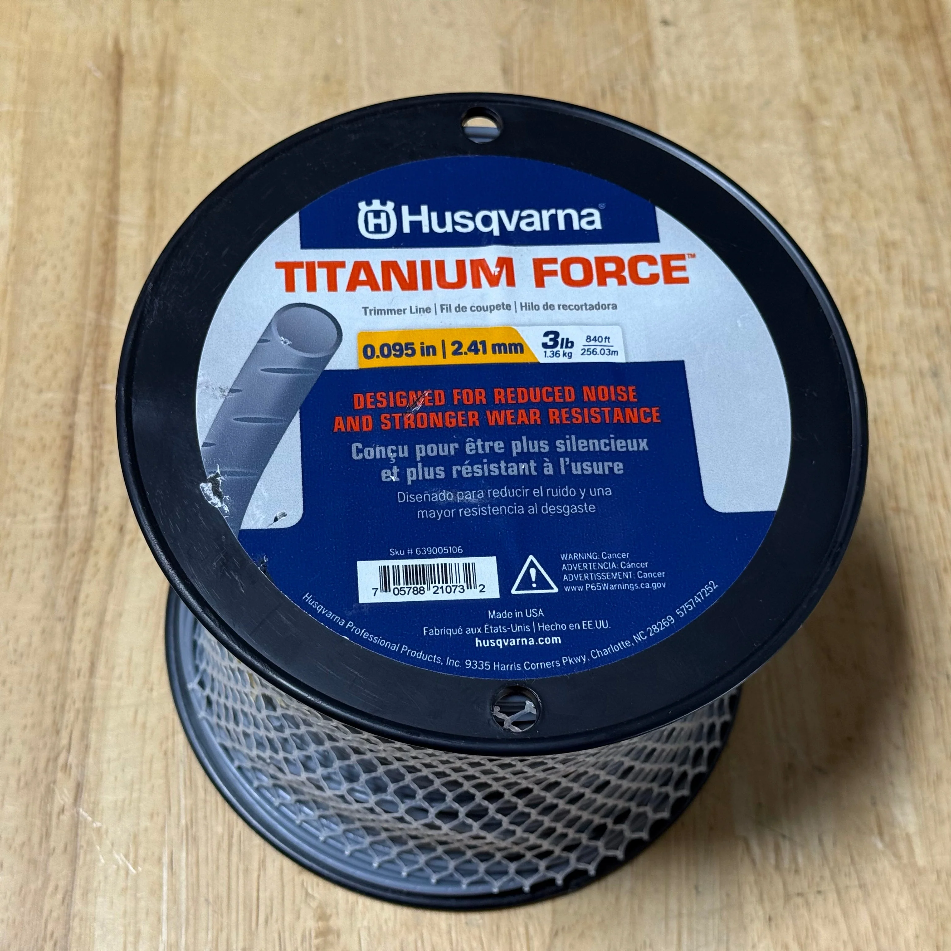 Husqvarna Titanium Force Trimmer Line - Image 3