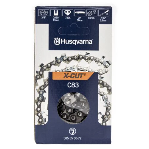 Husqvarna C83 Full Chisel X-CUT Chainsaw Chain (2-Pack) - Image 5